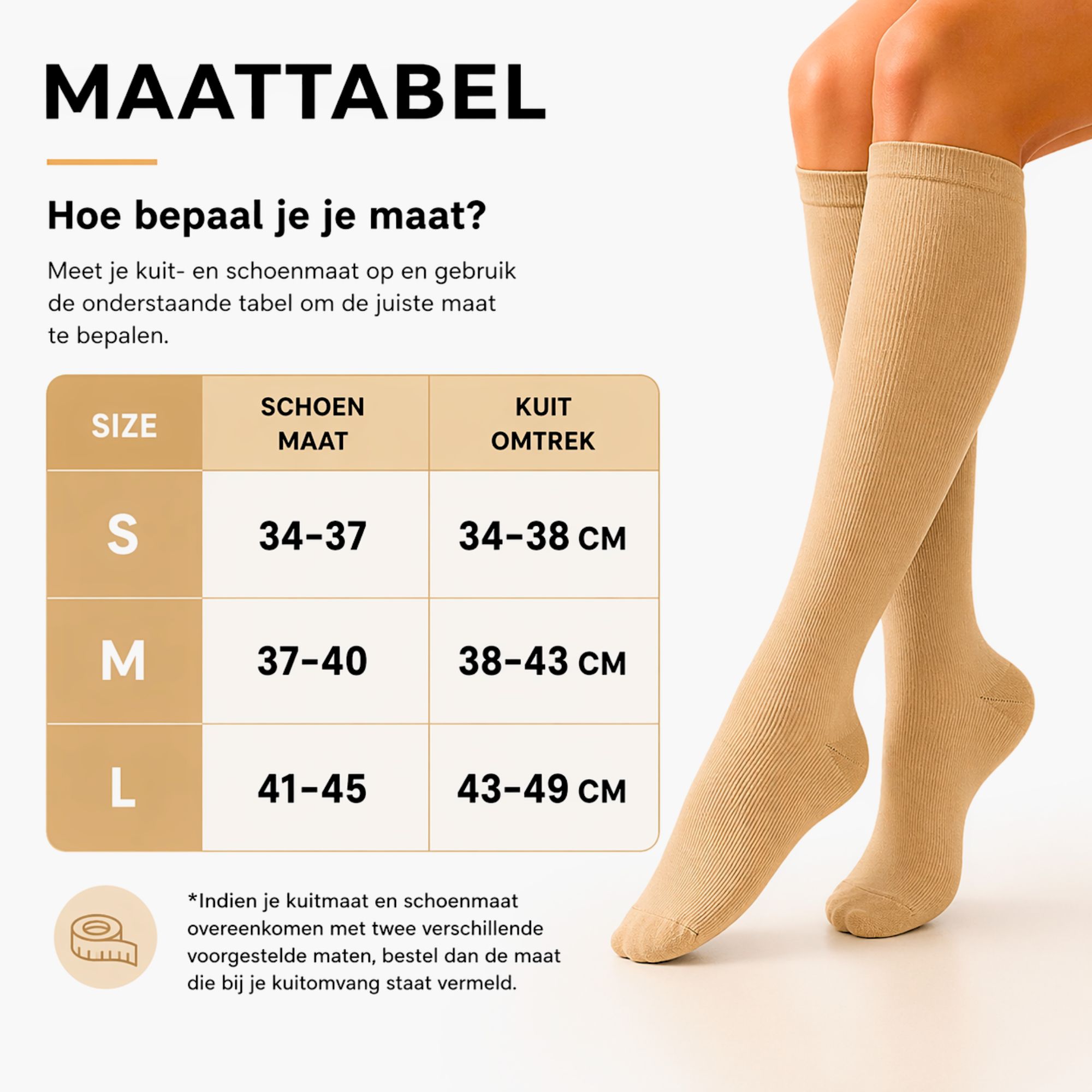 KANGKA Max2203 Beige Compressiekousen 20-30 mmHg - Afbeelding 6