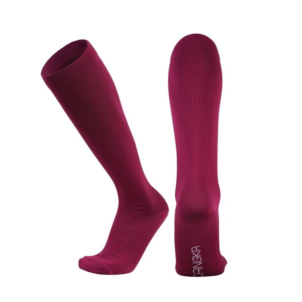 MF2102 Compressiekousen met 15-20mmHg (Klasse I) – Russet Red