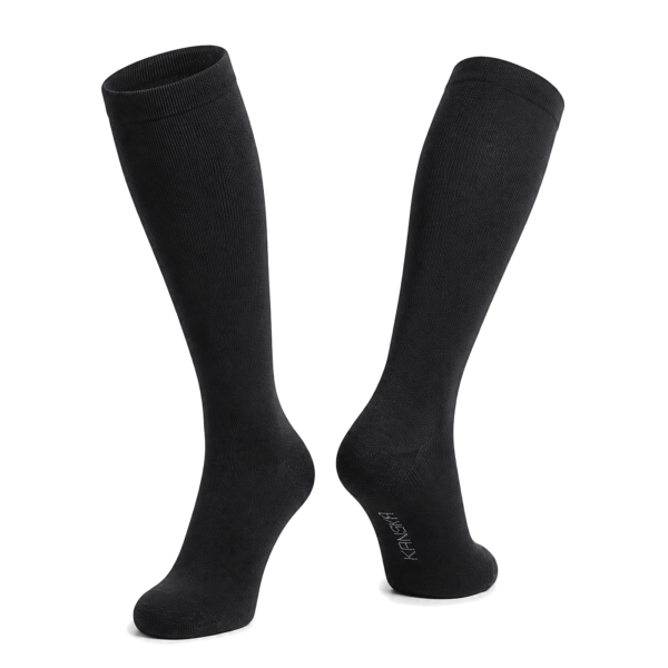 KANGKA Compressiekousen Klasse 1 (15-20 mmHg) – zwart